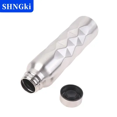 [COD] SHNGki Bình nước bằng thép không gỉ một bức tường dung tích lớn 1000ml bình thể thao chống rò rỉ cho phòng tập thể dục cắm trại