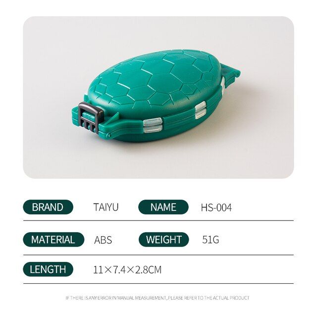 TAIYU Portable Fishing Tackle Box Mini Storage Case For Carp