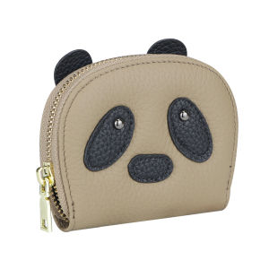 Smart King Cute Zipper Card Holder for Women Genuine Leather Coin Purse Fashion Simple Small Wallet 3121