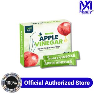 [BEST SELLING] Taishin Taiso 有机瘦身醋 Cuka Epal Organik 🍎100%有机浓缩红地厘苹果瘦身醋 Apple Vinegar (15 Sachets)