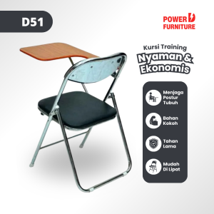 [SPESIAL PROMO] PowerD Meja Kursi Kuliah D51 - meja kuliah kuliah | kursi kuliah | bangku kuliah