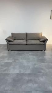 Folding sofa bed multifunctional small unit with cream style
