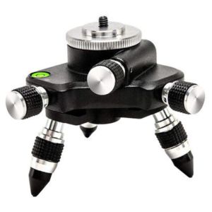 360° Rotary Base Tripod Stand Bracket Base 1 / 4 " Adapter Laser Level 12 Line Tripod Adapter