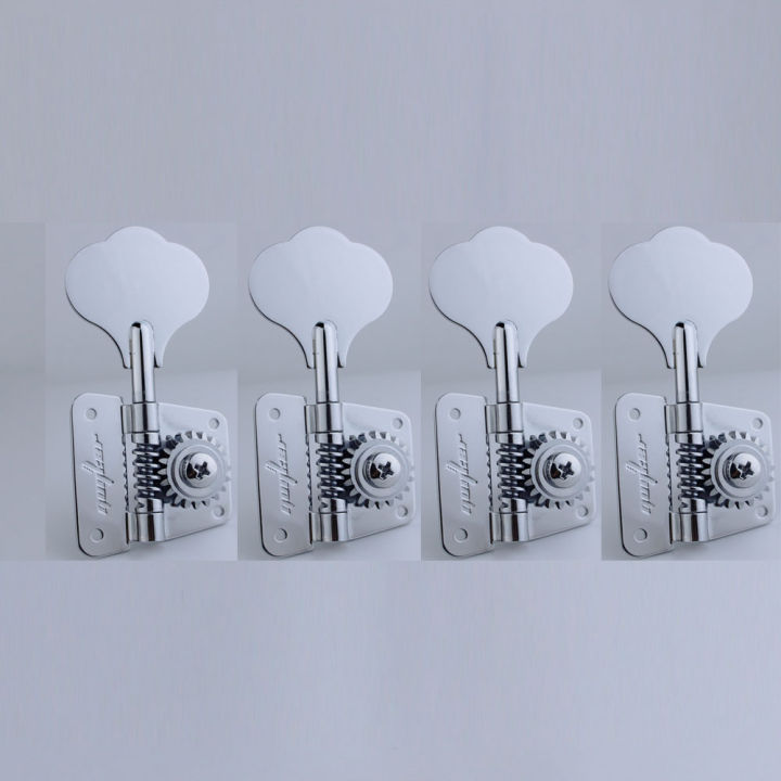 1 SET Guyker Bass Machine Head 120 Ratio Open Gear Tuners Tuning Key