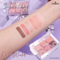 Bảng Phấn Mắt Odbo Tone Nâu Tây OD276 odbo Signature Eyeshadow Palette 4.8g Bảng Màu Mắt Tông Nâu Trà Sữa. 