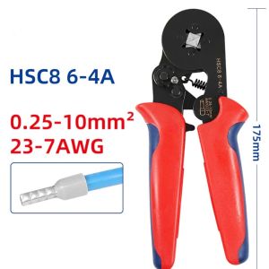 Bộ kìm bấm cos vuông HSC8 6-4A bấm đầu cos đủ loại cos ống tròn cos pin Kìm bấm cos tủ điện đa năng