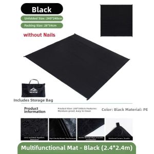 YUDESHUI Wear-resistant Waterproof Tent Floor Tarp Moisture-proof Thickened Ultralight Pocket Tent Footprints High Quality with Sack Picnic Mat