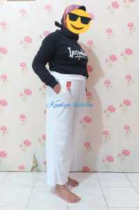 ( COD ) Celana Kulot Scuba Jumbo - Celana Wanita Big Size - Celana Panjang Wanita - Celana Kulot Scuba