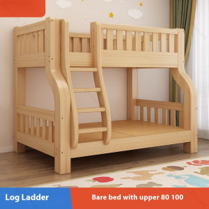 [CozyNest ]Multi-Function Bed Solid Wood Double Decker Bed High-Capacity Bunk Bed Thickening Bunk Bed For