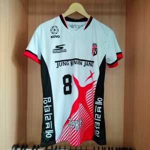 Jersey Olahraga Volly korea Red spark gratis nomor Fullprinting putra putri 2024 462