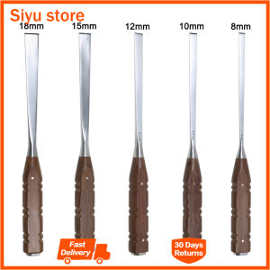 GREATLH Bone Osteotomes Bone Knife Wooden Handle Autoclavable Orthopedic Instrument
