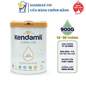 (HSD 2027) Sữa Kendamil Nguyên Kem Số 1  2  3 - Sữa Bột Công Thức 900g