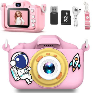Children Camera 1080P HD Toddler Digital Video Camera 2.0-inch Kids Camera with Silicone Cases Toys for Christmas Birthday Gifts