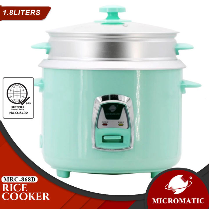 Micromatic MRC-868D Rice Cooker 1.8L Good for 10-12 Persons | Lazada PH