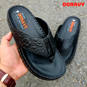 Dép Kẹp Nam Da Bò Thật Cao Cấp May Full Handmade Quai + Đế Chắc Chắn Hàng Chất Lượng Cao V.KBXIT