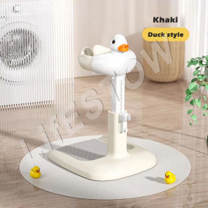 LifeStow Baby Standing Bath Showers Rack Baby Assist Bathtub Standing Training Height-adjustable With Stool For Bathroom
