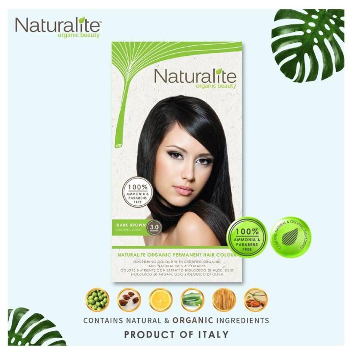 Naturalite 3.0 Dark Brown - Made in Italy • 100% Ammonia & Paraben FREE ...