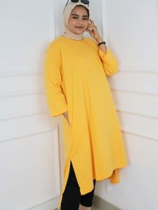 Midi Dress Wanita Jumbo Meow Midi Kaos Katun Combed 24s Sablon S M L XL XXL 3XL Long Tunik Casual