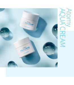 Kem dưỡng ẩm và làm trắng da chứa dinh dưỡng cao chậm lão hóa và ngăn dị ứng da 80ml - Atomy Aqua Cream애터미 아쿠아 수분크림 - Атоми Аква Крем