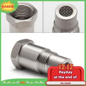 BAREN Bộ chuyển đổi miếng đệm cảm biến Oxy O2 Bộ chuyển đổi xúc tác bung đèn kiểm tra sửa chữa động cơ