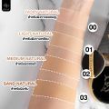 เดอร์ร่า คุชชั่น Derra Cushion คุมมัน กันน้ำ ไม่ติดแมส มีทั้งหมด 4 เฉดสี. 