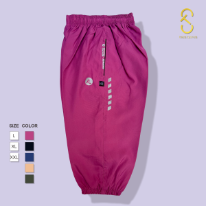 Celana Jogger Parasut 7/8 Wanita Pria Dewasa Bahan Despo - Celana Olahraga Senam Fitnes Running Voli