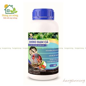 Chai 500ml - Amino đạm cá chế phẩm sinh học HK dung dịch chăm cây tạo mầm kéo đọt kích rễ dưỡng đất.