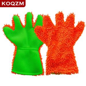 [COD] KOQZM KITCHEN 1PC Waterproof Mitt Premium Microfiber Wash Mitt Auto Car Wash Soft Anti-scratch For Car Wash Multifunction Thick Cleaning Glove