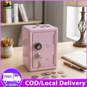 Metal Piggy Bank Safe for Kids 7.1x4.7x3.9inch Safe Box Bank for Children Boys Girls Best Giftoney