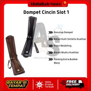 Tas Dompet Kotak Cincin Permata / Perhiasan Kulit Type Tas Dompet Slot