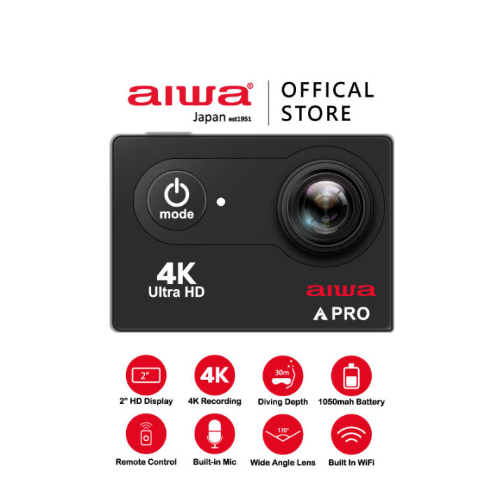 Aiwa Action Camera | A PRO | Lazada PH