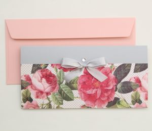 Gift Card - Pocket / Sleeve - Money Holder - Voucher Holder - Ang Pow Card – Rose Garden