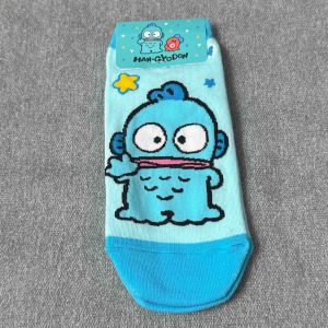 Hangyodon Gudetama Kuromi Cinnamoroll Melody Ankle Colored - Ankle Icon Socks
