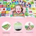 [Eesyok] Double Sided Baby Play Mat Makapal At Waterproof! Malaking Laki (90x180cm) Para Sa Filipino Babies Ligtas Na Crawling Mat. 