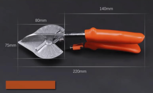 Bộ 2 Kìm cắt góc chuyên dụng cho cắt nẹp điện nẹp V nhôm