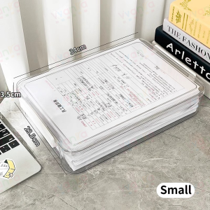 A4 Paper File Organizer Storage Documents Storage Desk Organizer Multi-Functional Organizer
