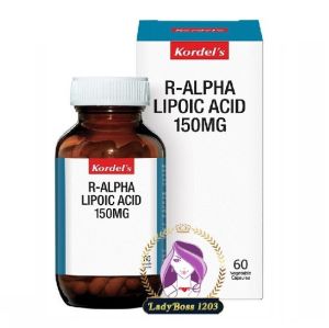 Kordels (NEW) R-Alpha Lipoic Acid 150mg (60 veg caps)