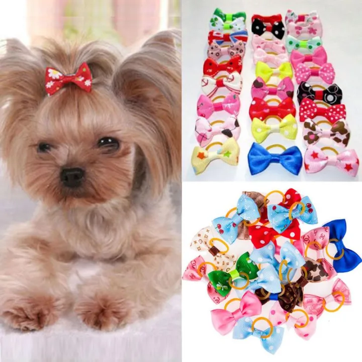 Dog grooming ribbon best sale