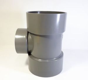 TEE 4" 4 inch V vlok Tee reducer 4x2 4x3 pipa PVC T Rucika AW D-DT Rucika D tipis AW tebal