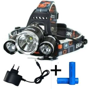 XM-L T6 Senter Kepala 3 Lampu LED New Brand Headlamp XML - HeadLamp 3 Led - CTShop