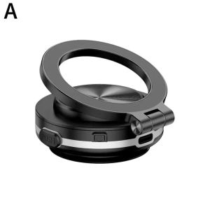 Hot Sale C1 Intelligent Vacuum Magnetic Suction Cup Folding Swivel Stand 360° Rotation For Magsafe Electric Vacuum Swivel Stand Electric Phone Holder