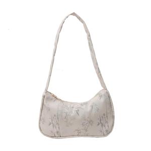 Hợp thời trang túi đeo vai kiểu Hàn Quốc Trọng lượng nhẹ nylon túi xách nhỏ gọn nách ví cho sử dụng thường nhật và các hoạt động ngoài trời