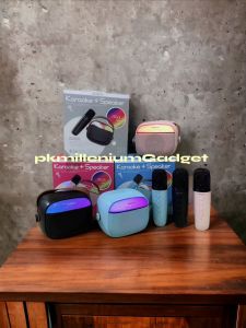 [READY STOCK] NEW STOCK MOXOM KARAOKE WIRELESS SPEAKER RGB LIGHT MUSIC WITH LIGHTING TO MATCH，DAZZLING COLOFUL LIGHTS AND FULL SENSE OF ATMOSPHERE WITH MIC MODEL：-🌹MX-SK70🌹