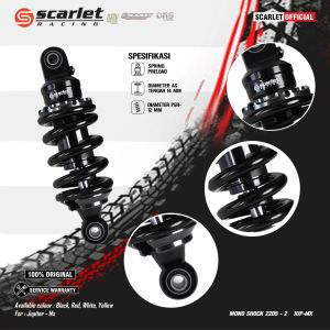 Scarlet Racing - Mono Shock Absorber Skok Shockbreaker 2205 2 Jupiter Mx old & New