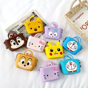 COD Tas Anak Jelly Rubber Kotak Karakter