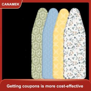 【CANAMEK 】 Durable Ironing Board Cloth New Heavy Heat Resistant Thickened Ironing Board Cover Pad Universal Laundry Supplies Printed Padded