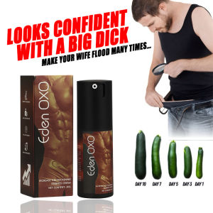 【EDEN OXO】Mens Permanent Growth Cream | Boost Size & Performance | 30g