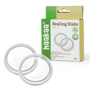 Haakaa - Silicone Bottle Sealing Disk - แผ่นซิลิโคนปิดฝากรวย GEN3