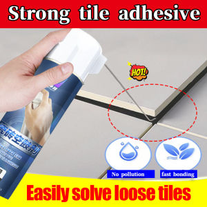 650ml Tiles Adhesive Glue Repair Tiles Grout Sealant With Needle Design Go Deep Into The Gap Tile Repair Loose Floor Problem Quick Drying Strong Glue