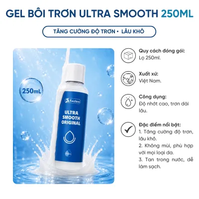 Gel Bôi Trơn Quan Hệ Feelex Lubricant Gấp Đôi Độ Trơn Nóng/Lạnh/Mùi Hương - Chai 250ml Siêu Trơn Lâu Khô Phù Hợp Với Da Nhạy Cảm